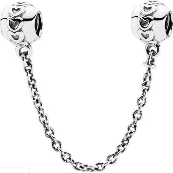 New Genuine Pandora Heart Safety Chain 