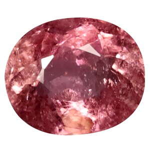 1.45 ct Best Oval Cut (8 x 6 mm) Mozambique Pink Tourmaline Natural Loose Gemstone