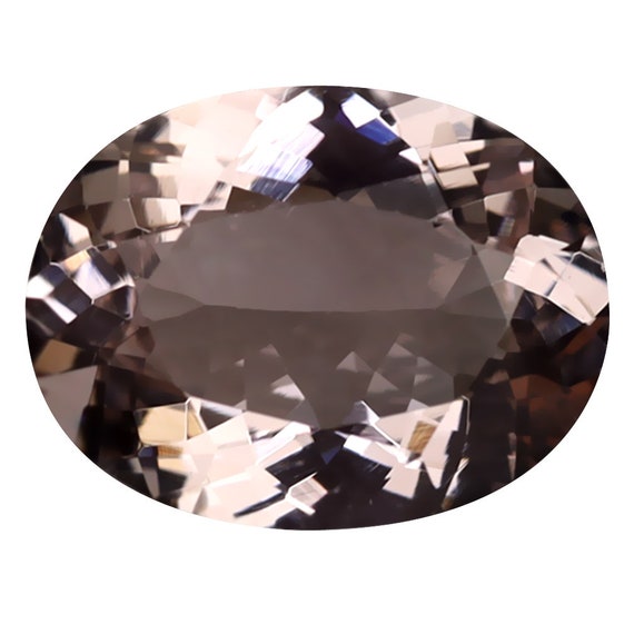 ct AIG Certified Incomparable Oval Shape (15 x 11 mm) Orange Pink Morganite Genuine and Natural Loose Gemstone