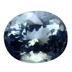3.47 ct Oval (11 x 9 mm) Unheated / Untreated Brazilian Aquamarine Genuine Loose Gemstone