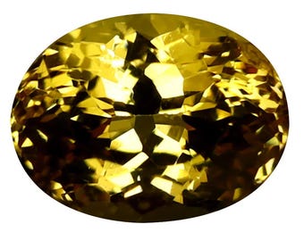 Lovely Bright Yellow Orange Imperial Topaz Gemstone, 1.62 Cts