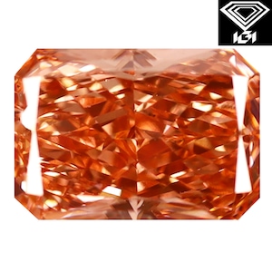 IGI Certified Fancy Vivid Pink CVD Diamond 1.14 ct Rectangular (7.05 x 4.92 x 3.42 mm) VS2 Clarity (IGI No: LG612316901)