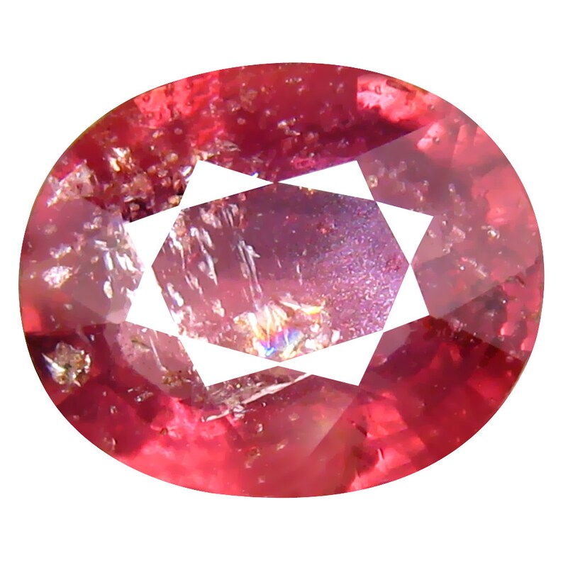 10 x 8 mm UnheatedUntreated Pink Sapphire Natural Genuine Loose Gemstone 2.62 ct Oval Cut