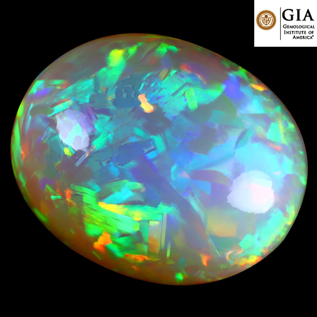 GIA Certified 47.38 Ct AAA Grade Oval Cabochon Cut 29 X 23 - Etsy