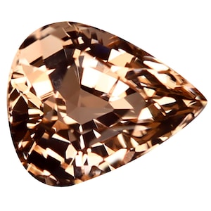 2.39 ct Flashing Pear Cut (9 x 7 mm) Mozambique Brown Tourmaline Natural Loose Gemstone