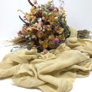 Summer Harvest--- Chiffon Silk Ribbon, Hand Dyed Silk Ribbon, Naturally Dyed, Plant Based Dye, Chiffon