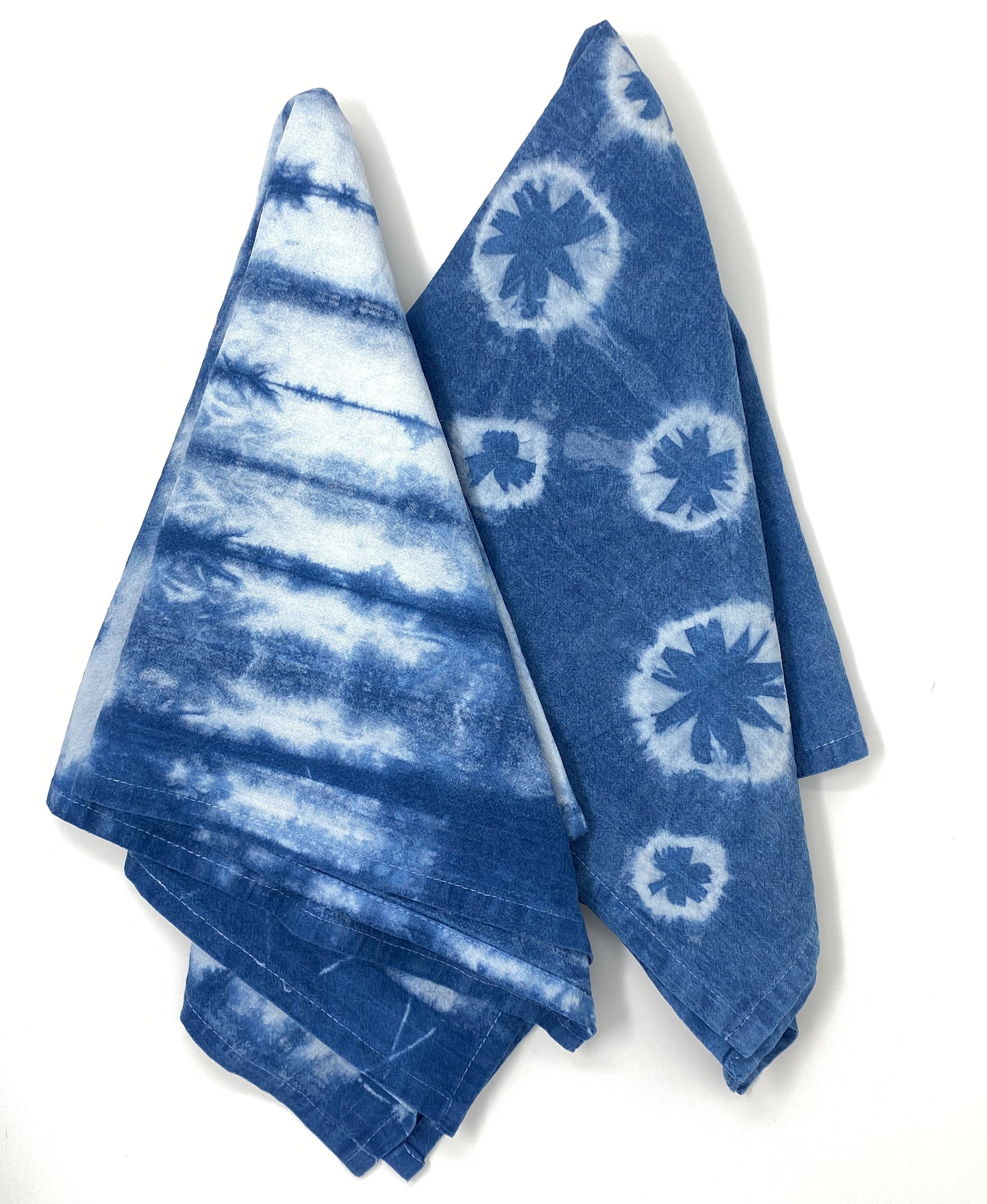 Indigo Blue Dye Tie Dye Natural Plant Dye Linen Handmade Crafts