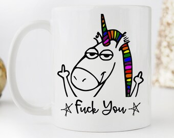 Download Middle finger unicorn | Etsy