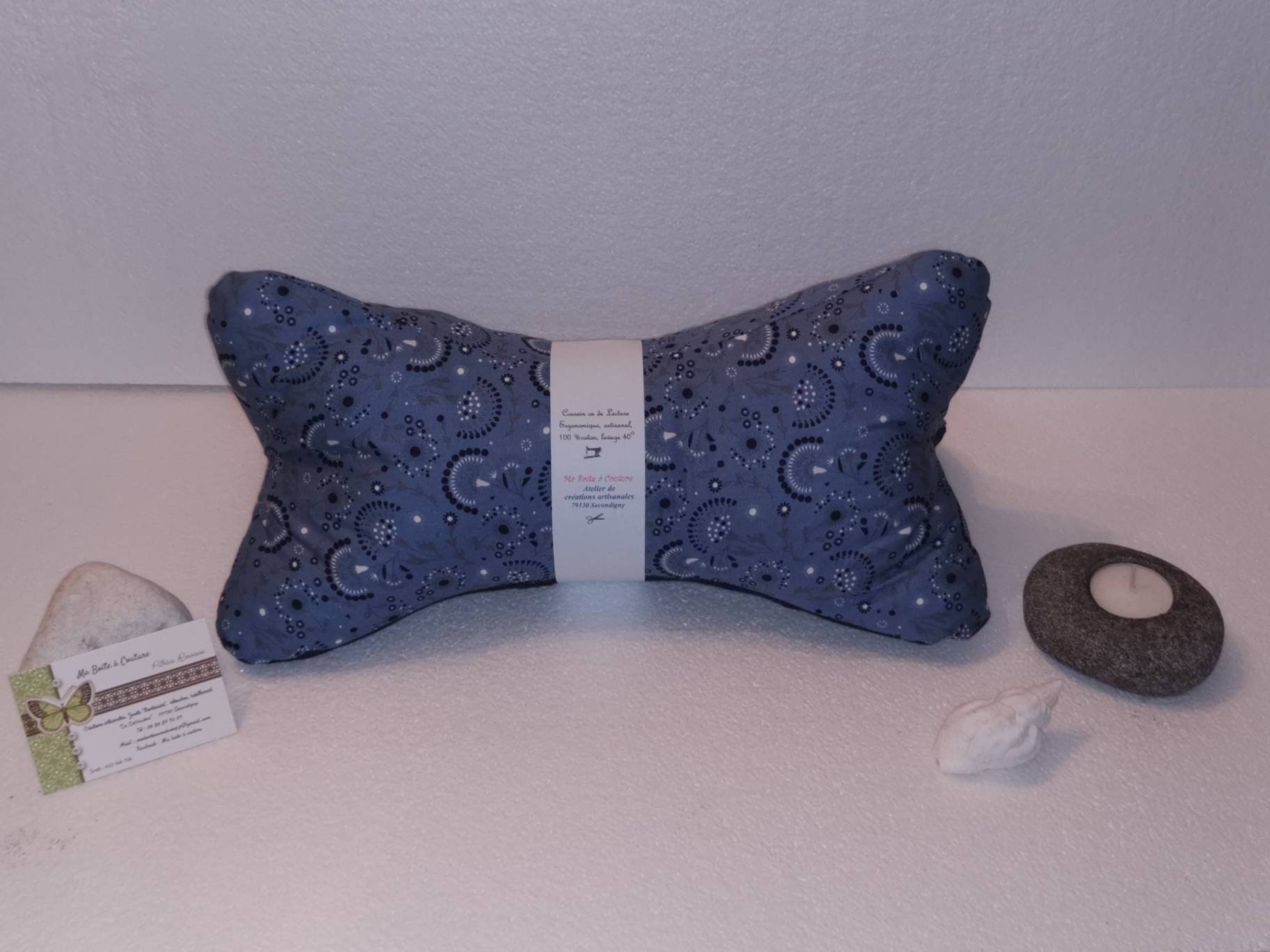 Os de Lecture/Repose Nuque Ergonomique Fait Main Maintien Le Cou Très Relaxant