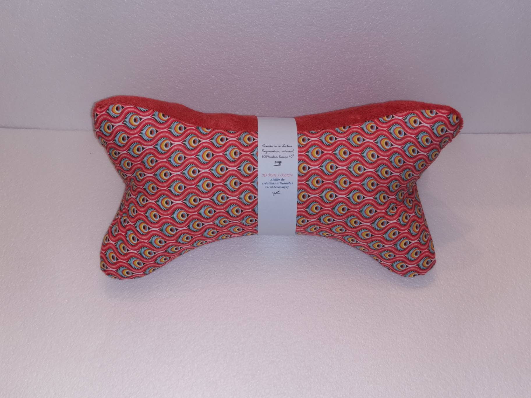 Os de Lecture Fait Main Repose Nuque Ergonomique, Fait Main Confection Artisanale Maintien La Les Ce