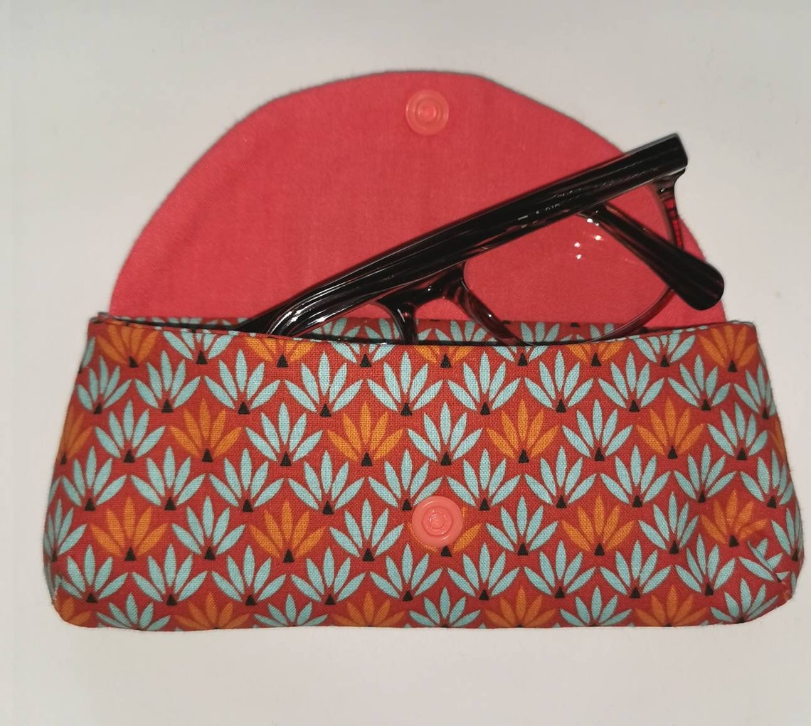 Funda de gafas de tela hecha a mano para almacenar sus gafas Etsy
