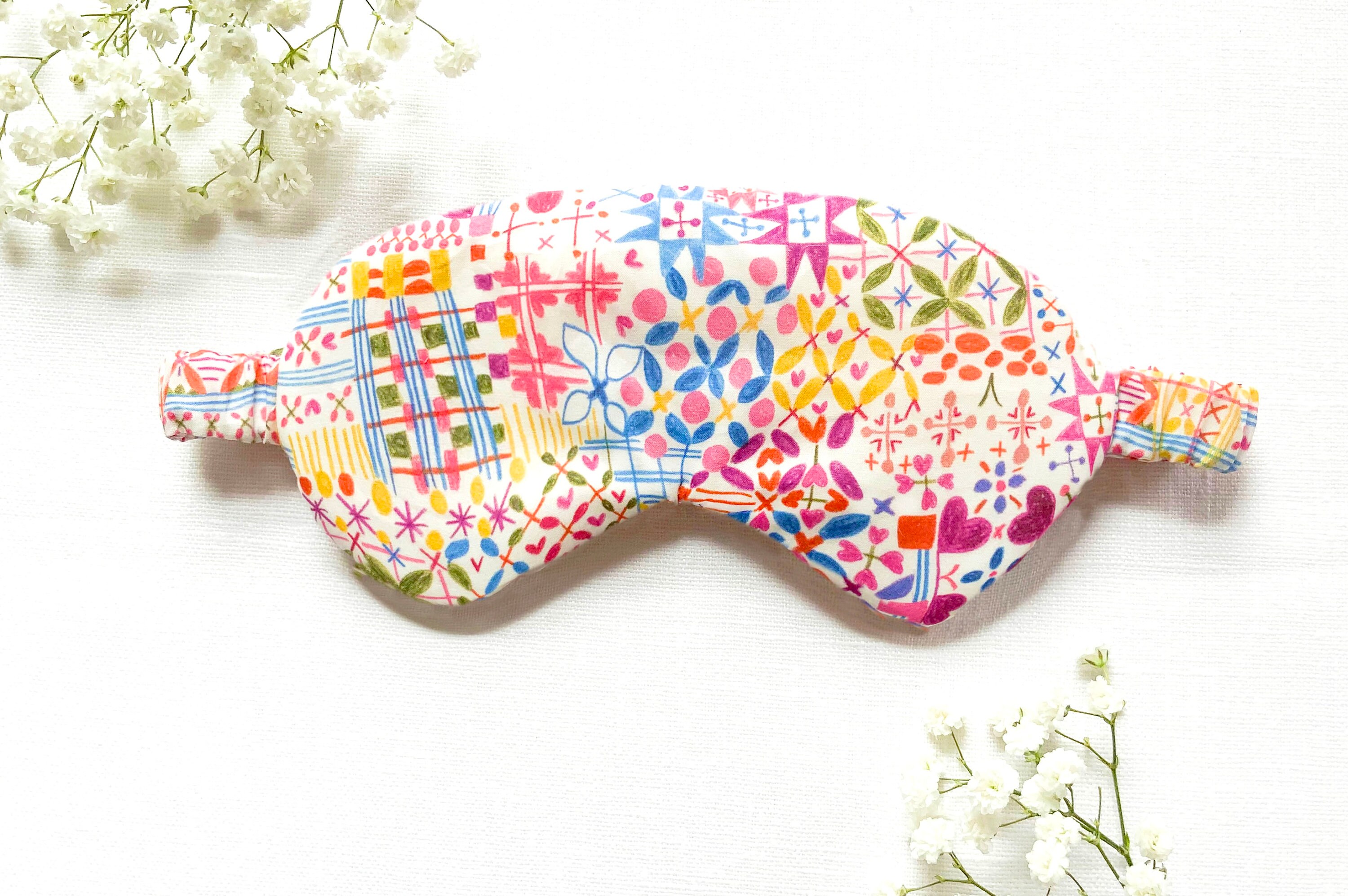 Liberty of London Eye Mask Kids, Floral Sleeping Masks for Kids