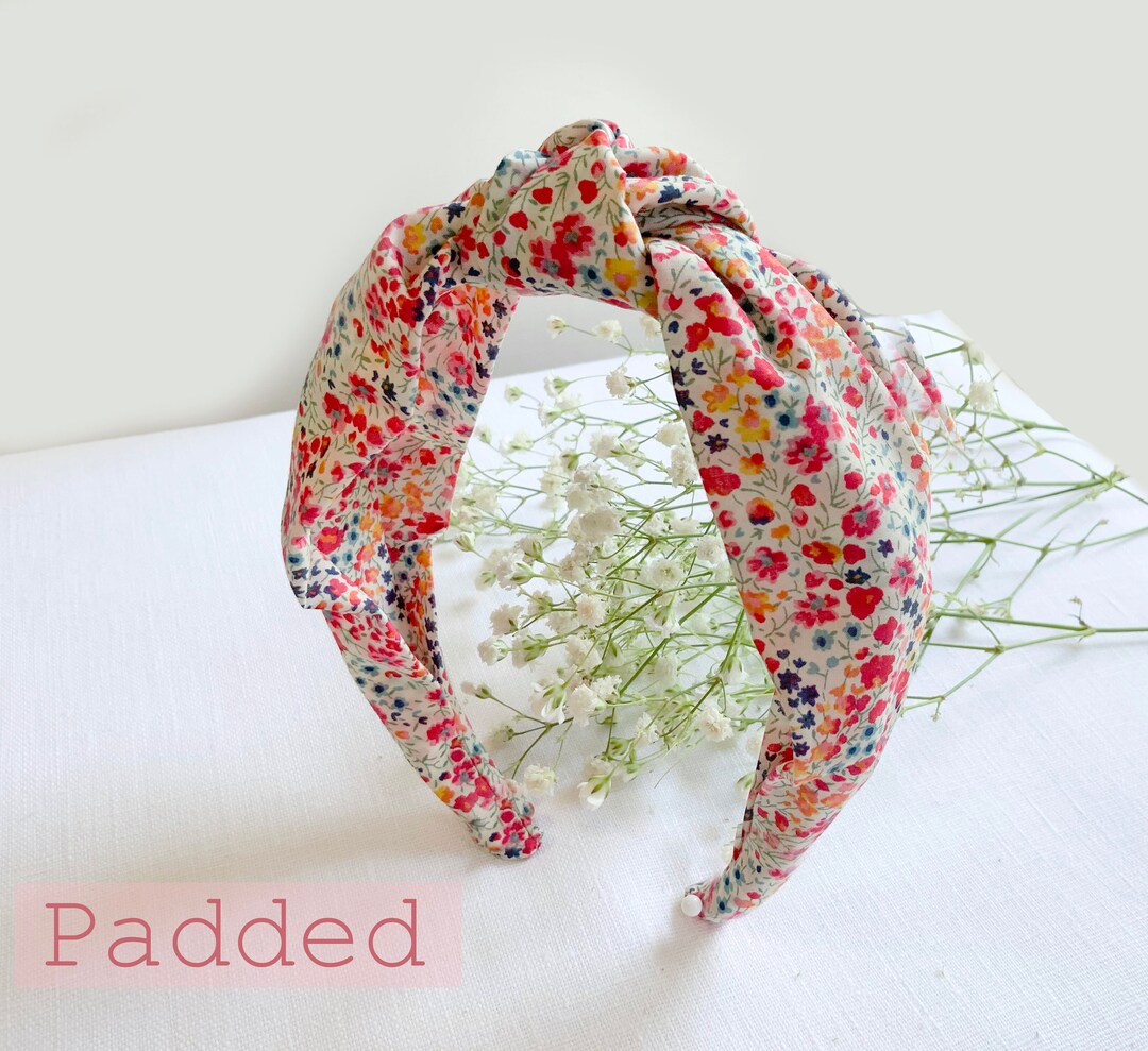 Liberty of London Headband Phoebe Tana Lawn Cotton Knot Etsy