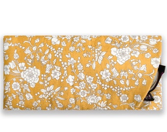 Liberty of London Eyeglass Case Make with Capel Tana Lawn Cotton Print, Fashionable and Functional Soft Eyewear Case, Gift Under 25 Dollars