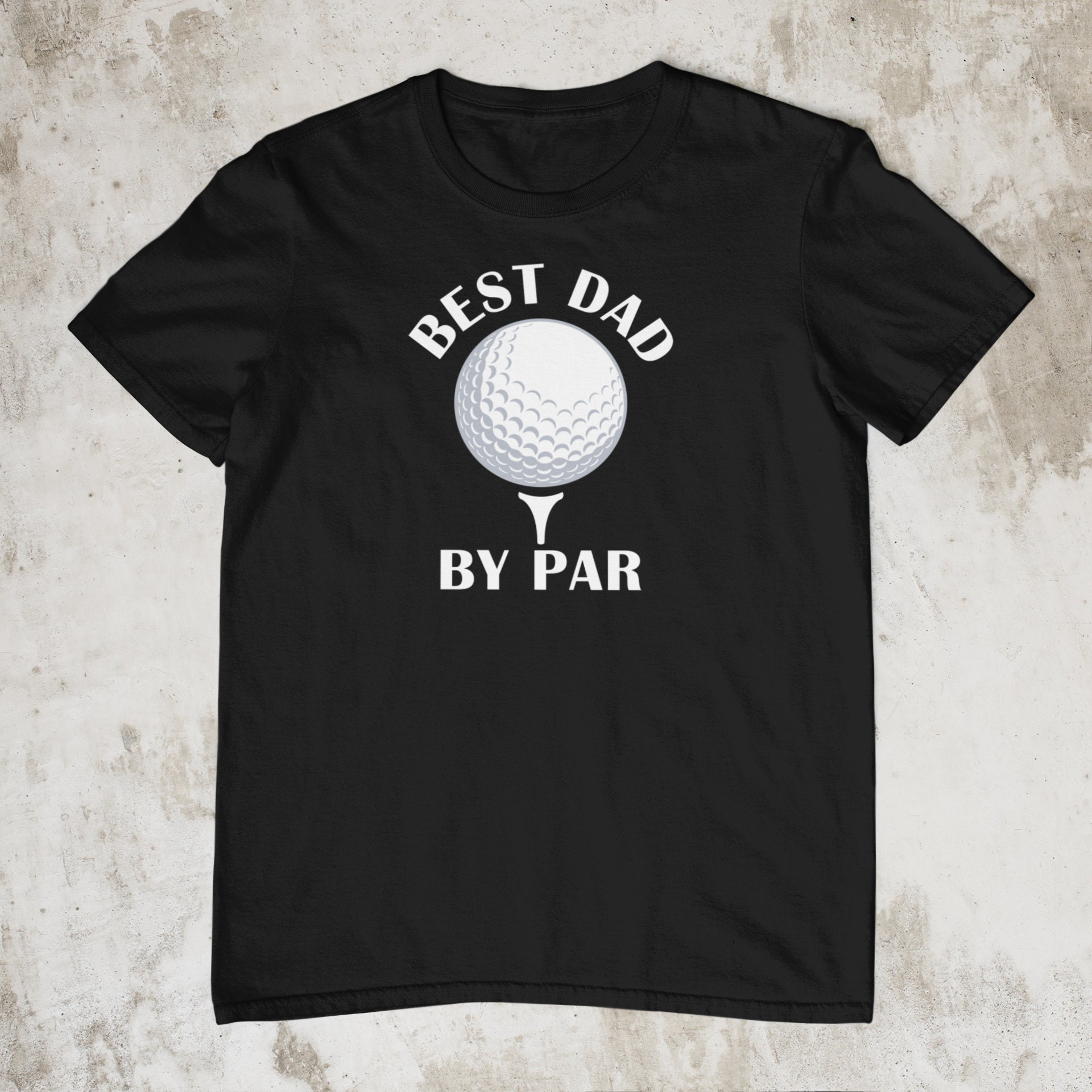Mens Best Dad By Par T shirt Funny Fathers Day Golf Tee Golfing Gift for  Golfer (Heather Green) - 4XL Graphic Tees 