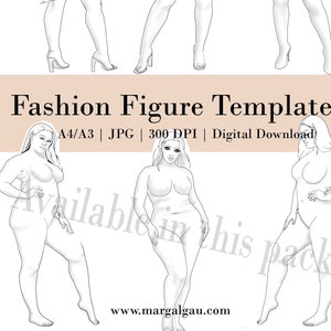 Curvy Girls Curvy Female Figure Template Procreate Body Etsy Baby shower invitation for girls template fotojet. curvy girls curvy female figure