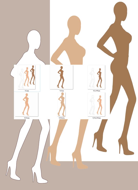 Catwalkfashion Templatesfashion Sketchesfashion Drawingcroquissketchfashion Illustrationfashion Designfashion Modelwoman Body