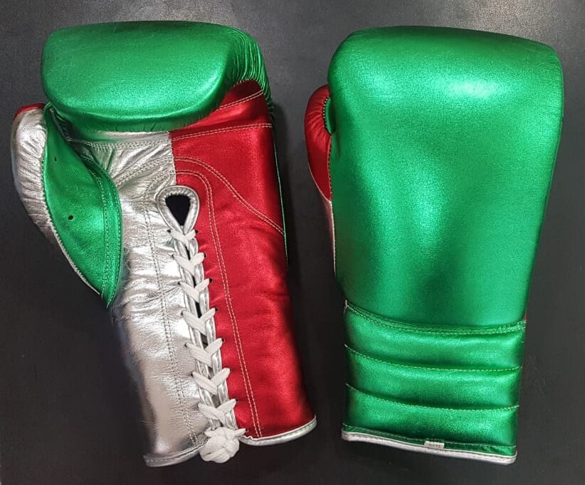 New Custom Made Real Leather Boxing Gloves 16/oz Winning Grant 