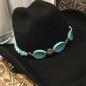 Turquoise hatband