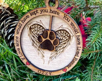 Dog memorial angel wings glowforge file. NO PHYSICAL PRODUCT  svg file