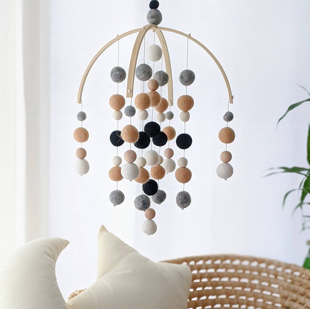 Baby Mobile Boho Baby Mobile Boho Mobile Boho Chic Mobile Etsy