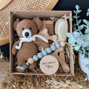 Pudełko na prezent na narodziny, pudełko na prezent dla dziecka, prezent na baby shower, pomysł na prezent dla noworodka, prezent dla dziecka unisex