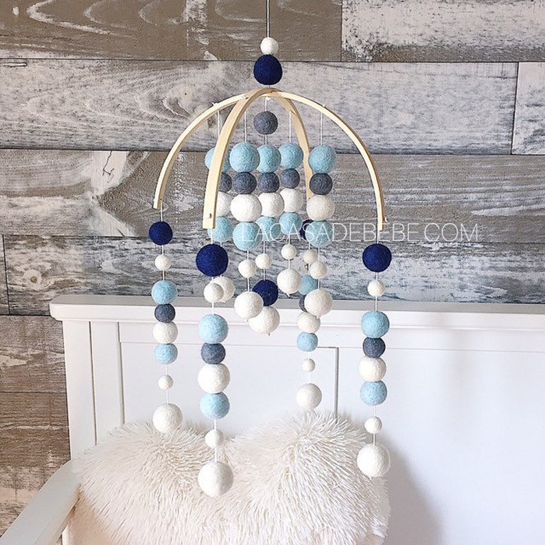 Mobiles Bb custom mobile mobile nursery mobile screen mobile music baby mobile mobile babyboy felt mobile