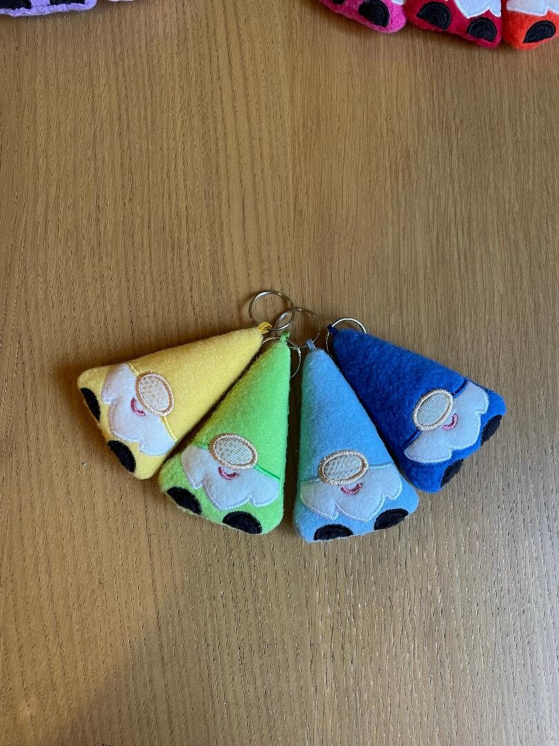 Gnome Keyring/handbag Charm Etsy UK