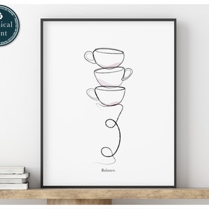 Yoga Pose Art, Boho Artwork, Mindful Art, Boho Yoga, Mantra Poster, Female Empowerment Poster, Yoga Illustration,Yoga Wall Art, Yoga Decor