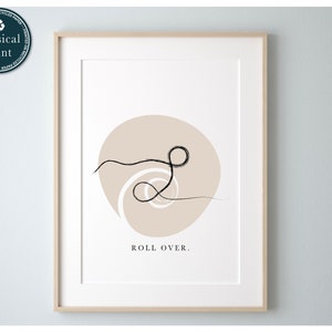 Arte minimalista de la pared de Pilates, regalo de Pilates, estudio de Pilates, cartel de Pilates, arte lineal, arte del ejercicio, arte de la anatomía de Pilates, posiciones de Pilates