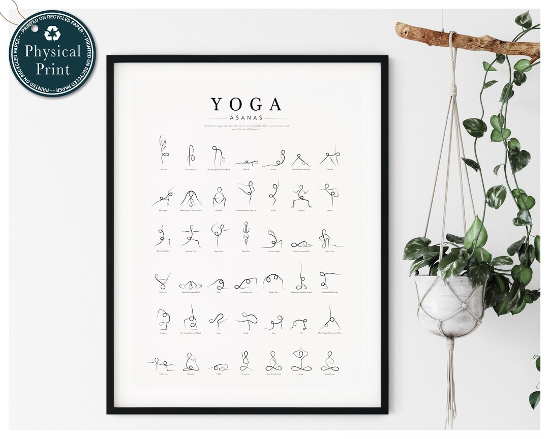 Yoga Poses Poster Yoga Wall Art Asanas Poster Yoga Print Yoga Room Yoga Poses Poster Yoga Wall Art Asanas Poster Yoga Print Yoga Room