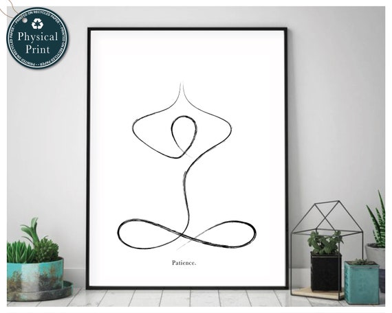 yoga wall decor