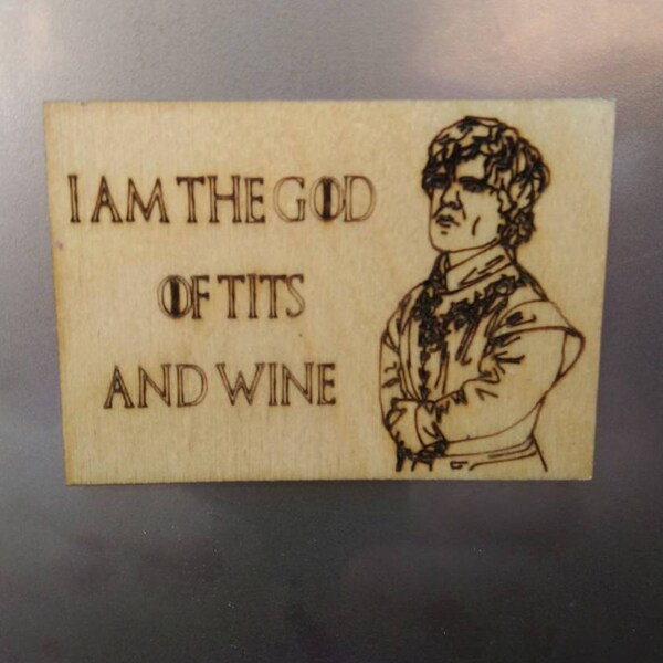 I Am the God of Tits and Wine - Tazza da Caffè in Ceramica