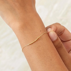 Morse Code Bracelet | Personalized Hidden Message Jewelry | Mother's Day Gifts | Graduation Present