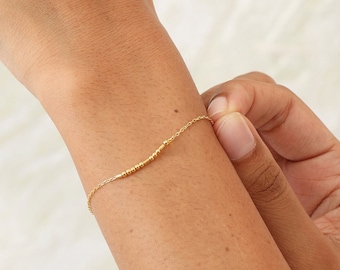 Morse Code Bracelet | Personalized Hidden Message Bracelet | Gift for Friend | Gift For Her | Mother's Day Gift | Graduation Gift