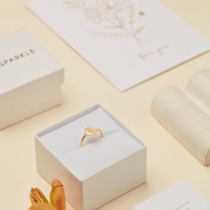 Family Florals Ring | Multiple Birth Flower Jewelry | Mother's Day Giftss | Christmas Gifts image 20