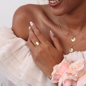 Family Florals Ring | Multiple Birth Flower Jewelry | Mother's Day Giftss | Christmas Gifts image 5