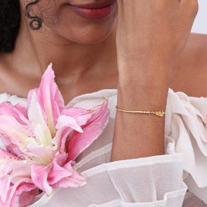 Pulsera con código Morse y dije de ala de ángel / Joyería con mensaje oculto personalizado / Regalos para el Día de la Madre imagen 3