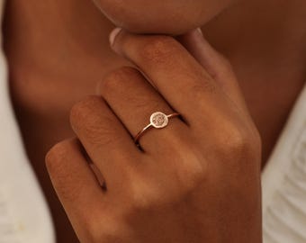 Custom Circle Nose Print Ring | NosePrint Rings | Pet Lover | Mother's Day - Christmas Gifts