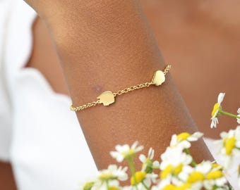 Multiple Custom Silhouette Bracelet | Kids Head Charm | Newborn Jewleries – Mother’s Day Gifts