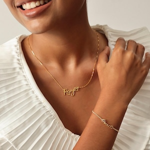 Collar personalizado con nombre de mascota y huella de pata / Joyería con nombre de perro/gato / Regalos para amantes de las mascotas imagen 5