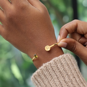 Cherished Paw Print Cuff Bracelet | Pet Memorial Gift for Mother by TSK Silver