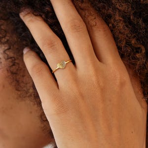 Personalized Fingerprint Ring | Memorial Thumbprint Rings TSK Silver | Custom Dainty Engraved Jewelry | Mother's Day - Christmas Gifts