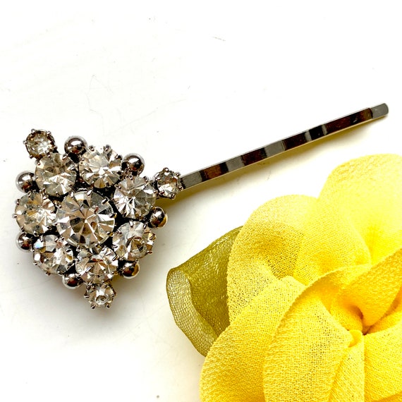 Vintage Rhinestone Hair Pin, Vintage Bridal Hair … - image 1