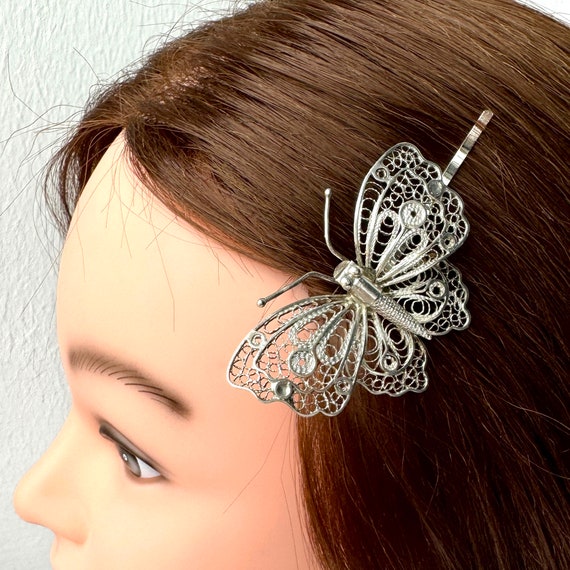 10 Vintage Haarnadeln Mit Schmetterling – Hohl, Aus Metall, Zum DIY-Basteln