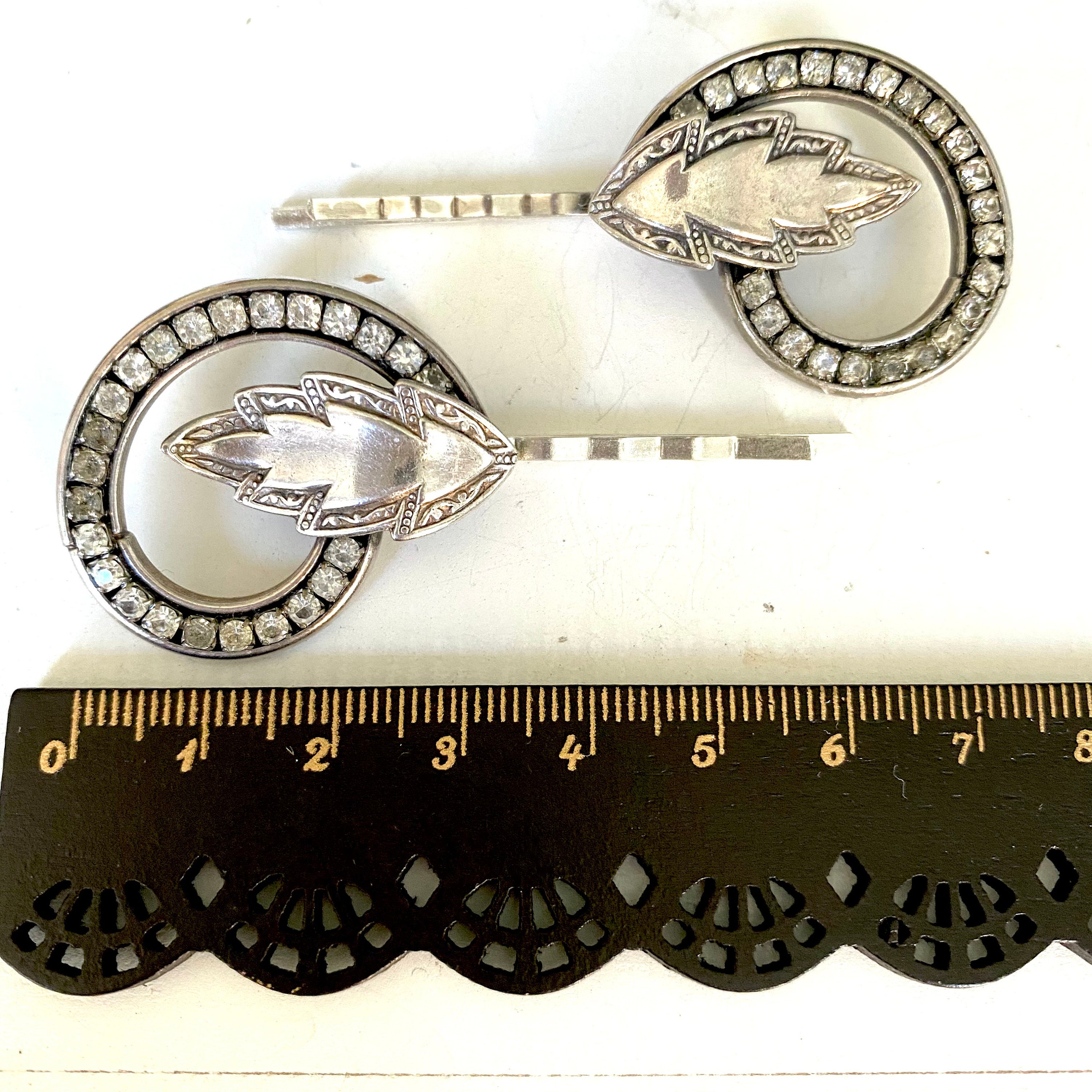 Vintage Art Deco Hair Clips Vintage Art Deco Hair Pins Art Etsy UK