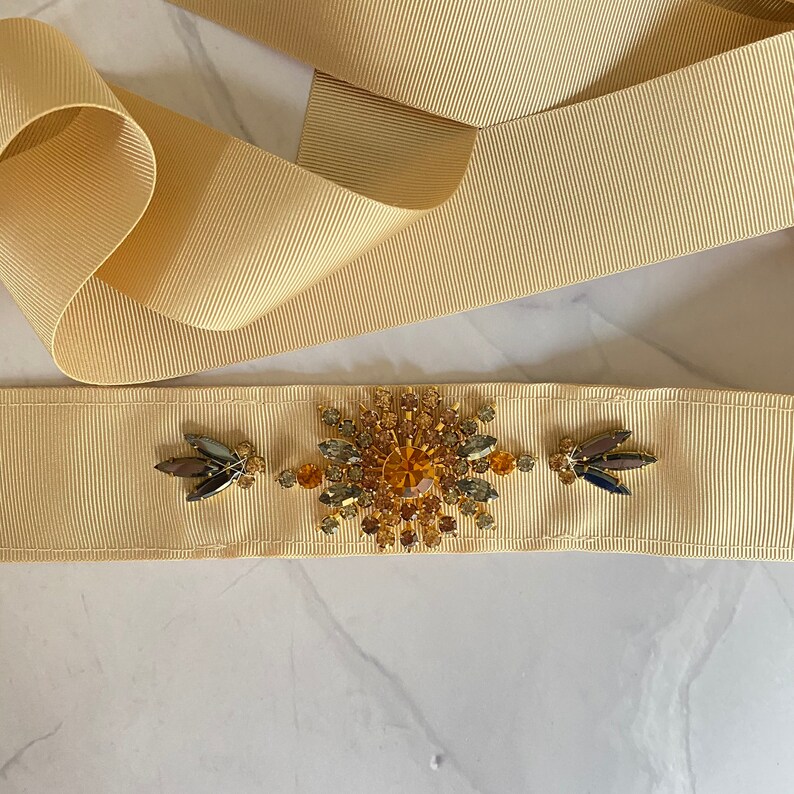Vintage Belt Bronze Wedding Belt Autumn Wedding Belt Gold Wedding Belt Amber Vintage Belt Fall Wedding Belt Vintage Gold Wedding Belt