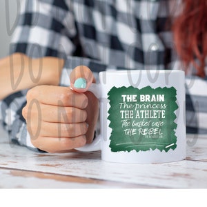 Breakfast club coffee mug/ /gift for friend/ fun coffee mug
