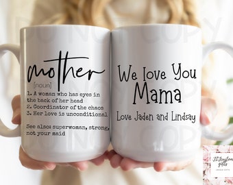 Mother coffee mug/ /mothers day gift / gift for mom/definition of a mother