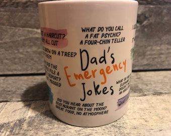 Funny mug for dad / gift for dad/Father's day gift idea for dad/ Dad jokes/ gift for dad/ Father’s Day/coffee mug